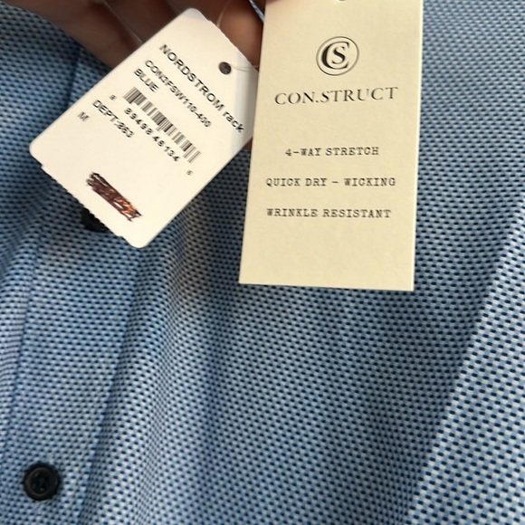 NWT Men’s Con.Struct Dress Shirt - Picture 2 of 4